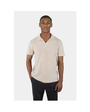 Ciszere Nelson knitted polo oyster 20031