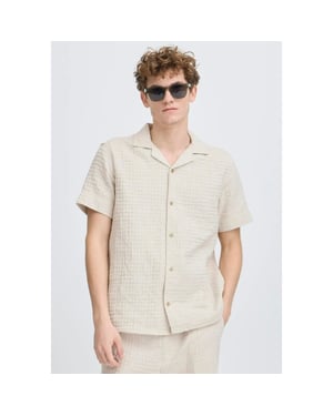 Kronstadt Po28621 ks20027 ksfry ss loose shirt 955 feather grey