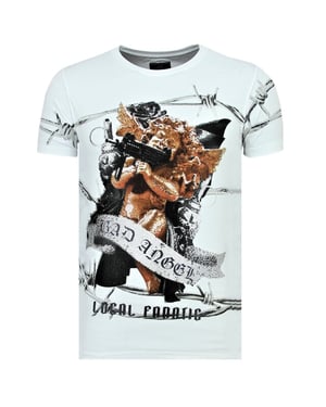 Local Fanatic Bad angel coole t-shirt
