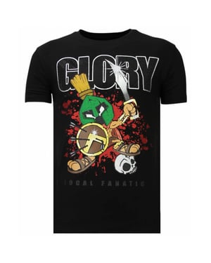 Local Fanatic Glory martial rhinestone t-shirt