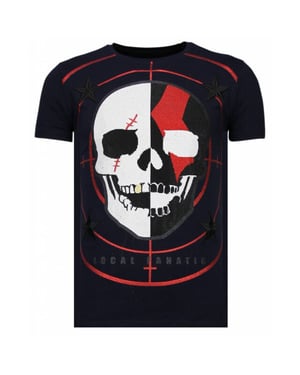 Local Fanatic God of war rhinestone t-shirt