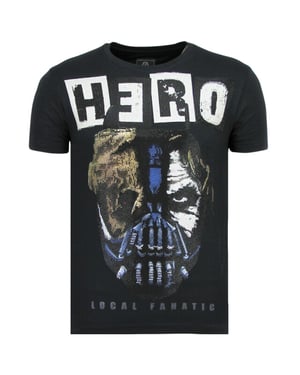 Local Fanatic Hero mask carnaval t-shirt