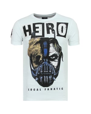 Local Fanatic Hero mask t-shirt