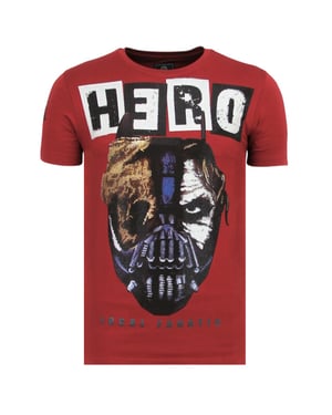 Local Fanatic Hero mask zomer t-shirt
