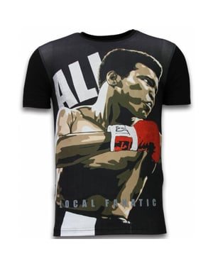 Local Fanatic Muhammad ali digital rhinestone t-shirt