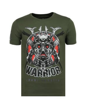 Local Fanatic Savage samurai print t-shirt