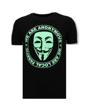 Local Fanatic T-shirt we are anonymous