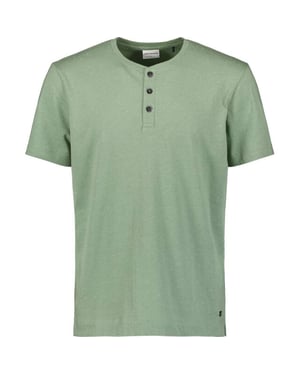No Excess T-shirt granddad with neps green