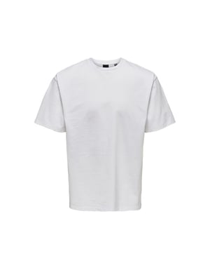 Only & Sons onsfred rlx ss tee noos 22022532 bright white
