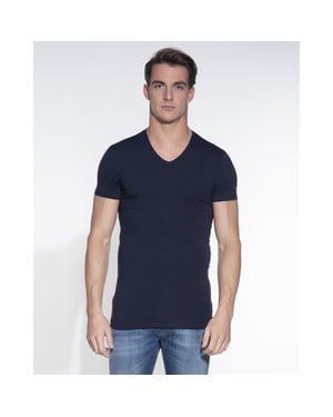 Slater Stretch t-shirt v-hals 2-pack