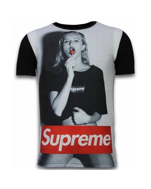 Tony Backer Lollipop digital rhinestone t-shirt