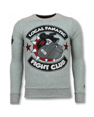 Local Fanatic Fight club trui bulldog sweater