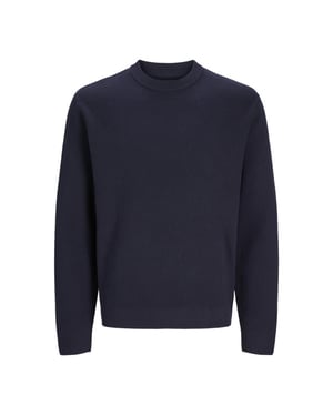 Jack & Jones Jprblamilano stitch knit crew neck sn licht