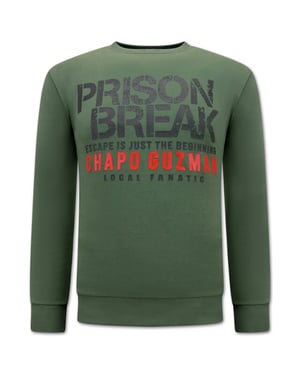 Local Fanatic Chapo guzman prison break sweater