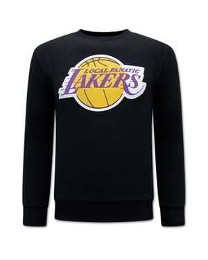 Local Fanatic Lakers print sweater