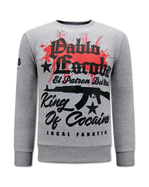 Local Fanatic The king of cocaine pablo escobar sweater