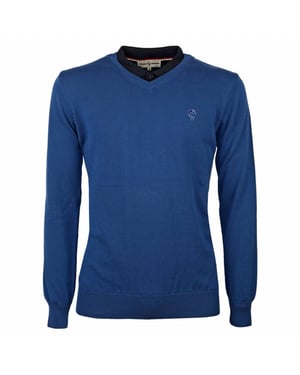 Q1905 Trui v-neck marden skydiver