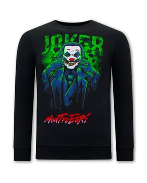 Tony Backer Sweater met print joker