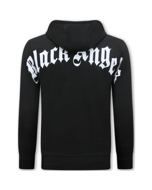 Top-Star Hoodies oversized black angels