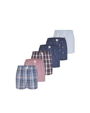 MG-1 Wijde kinder boxershorts jongens 6-pack d500k
