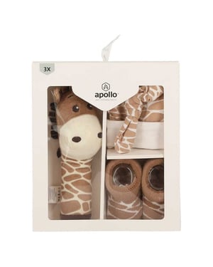 Apollo Baby giftbox giraf kraamcadeau