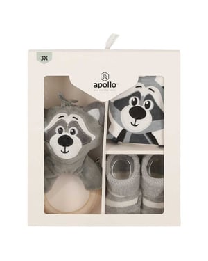 Apollo Baby giftbox wasbeer kraamcadeau