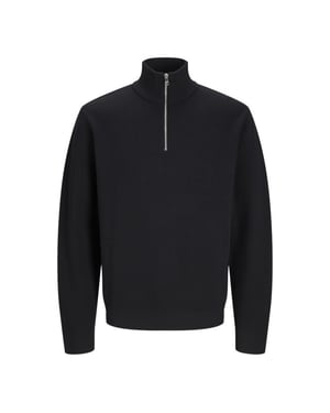 Jack & Jones Jprblamilano stitch knit half zip jnr -