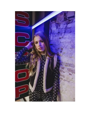 Looxs Revolution Gilet with teddy voor meisjes in de kleur
