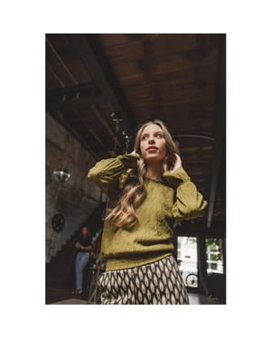 Looxs Revolution Lace top moss voor meisjes in de kleur