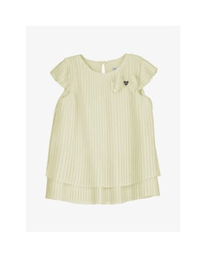 Mayoral Pleated tulle dress
