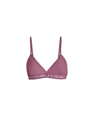 Muchachomalo Meisjes 1-pack triangle top effen