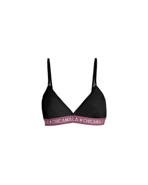 Muchachomalo Meisjes 1-pack triangle top effen