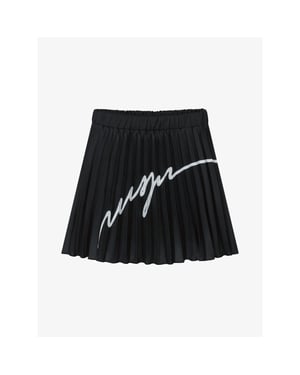 Msgm Double crepe plisse skirt girl