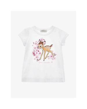 Monnalisa Meisjes t-shirt bambi