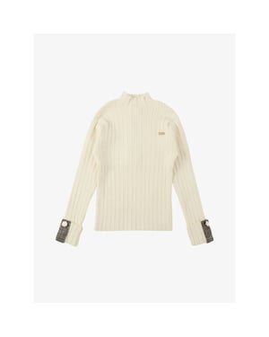 Patachou Meisjes top rib turtleneck