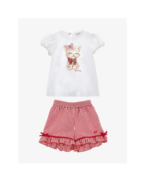 Monnalisa Meisjes set short