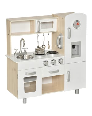 4goodz Uitgebreide speelkeuken kinderkeuken met toebehoren 30x74x81cm