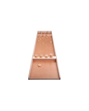 Longfield Games Longfield sjoelbak advanced 200 cm wedstrijdsjoelbak met 30 sjoelstenen