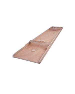 Longfield Games Longfield sjoelbak wedstrijd met stenen + sjoelpoeder + score boekje