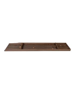 Longfield Games Longfield wedstrijd sjoelbak hoogwaardig walnoot hout 200 cm 30 walnoot houten sjoelschijven