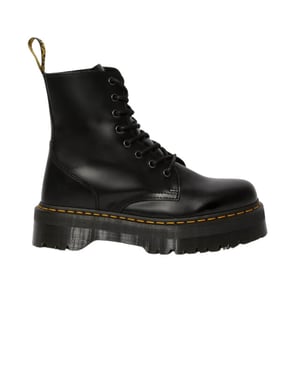 Dr Martens Jadon Smooth Kvinno Plattformstövlar - (Svart)