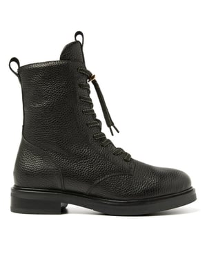 VIA VAI juliette abby leren veterboots veterboots dames