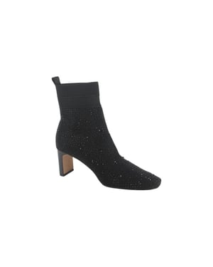 La Strada 2151725-4501 black dames enkellaarzen gekleed