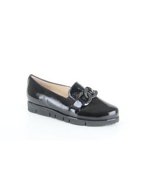 Hassia 301536-0100 dames instappers gekleed
