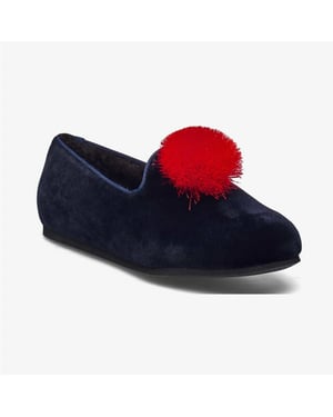 HUMS Clown tassle loafer blue aw2002