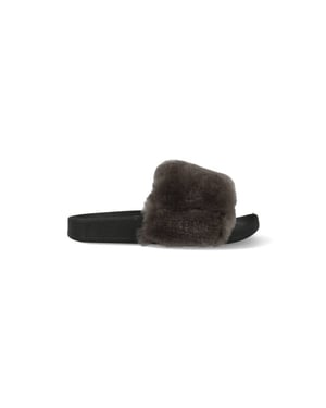 Warmbat Pantoffels barlee ble347085 / donker grijs