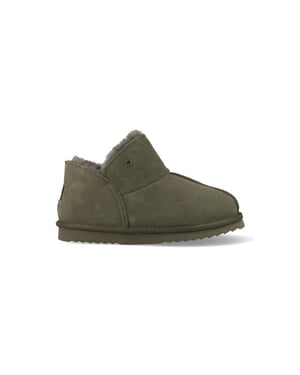 Warmbat Pantoffels willow wlw321035 olijf