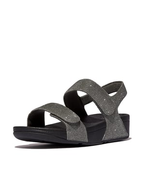 FitFlop Lulu adjustable shimmerlux back-strap sandals