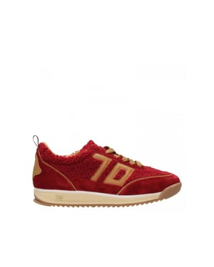 BACK 70 Veter sneaker met verwisselbaar voetbed