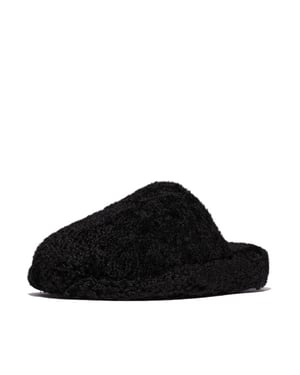 FitFlop Iqushion wrapped mule teddy